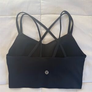 lululemon athletica Midnight Black Crossback Sports Bra